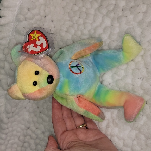 Ty Beanie "Peace" 1996 Beanie - Picture 3 of 8